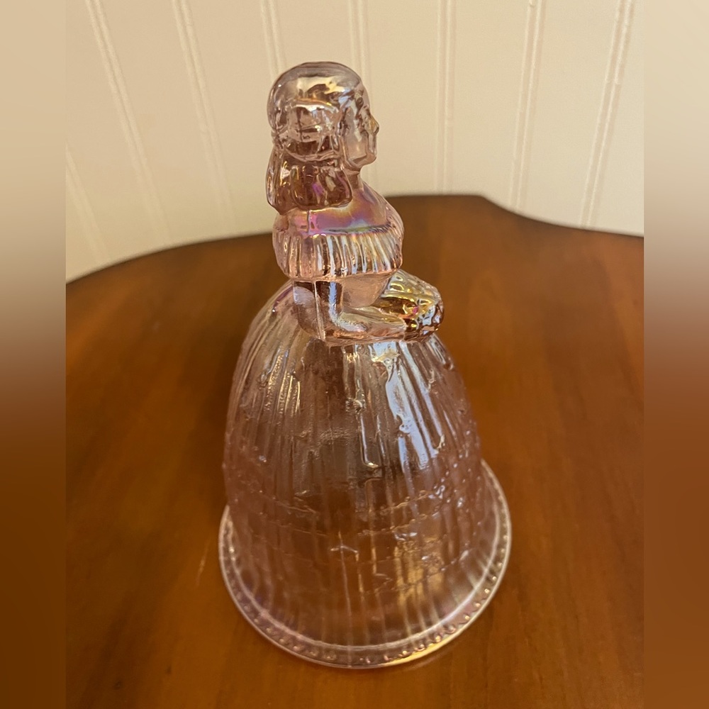 Lenox Imperial Glass southern belle carnival glass bell - Picture 4 of 6